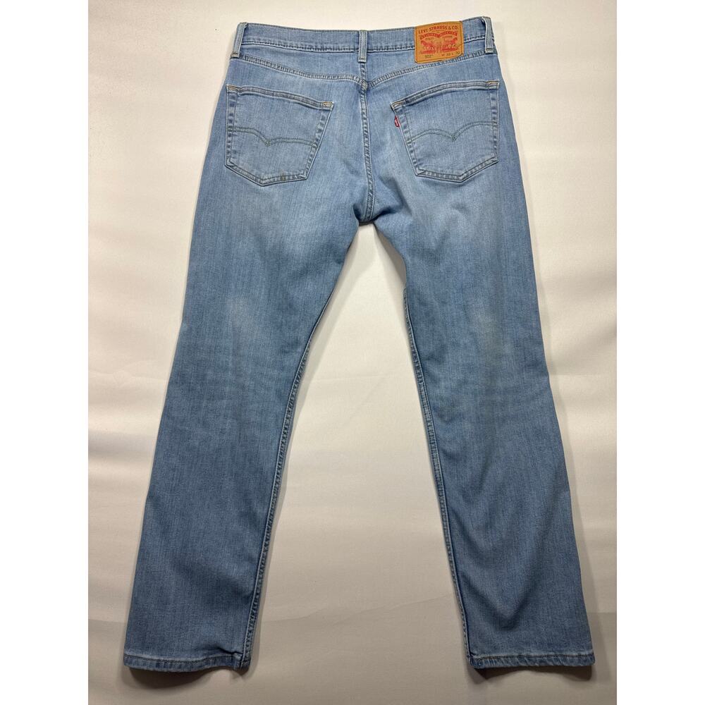 Levi's 502 Men's Tapered Leg Blue Denim Jeans - Size 33x30 (34x28.5)‎ - Picture 2 of 6